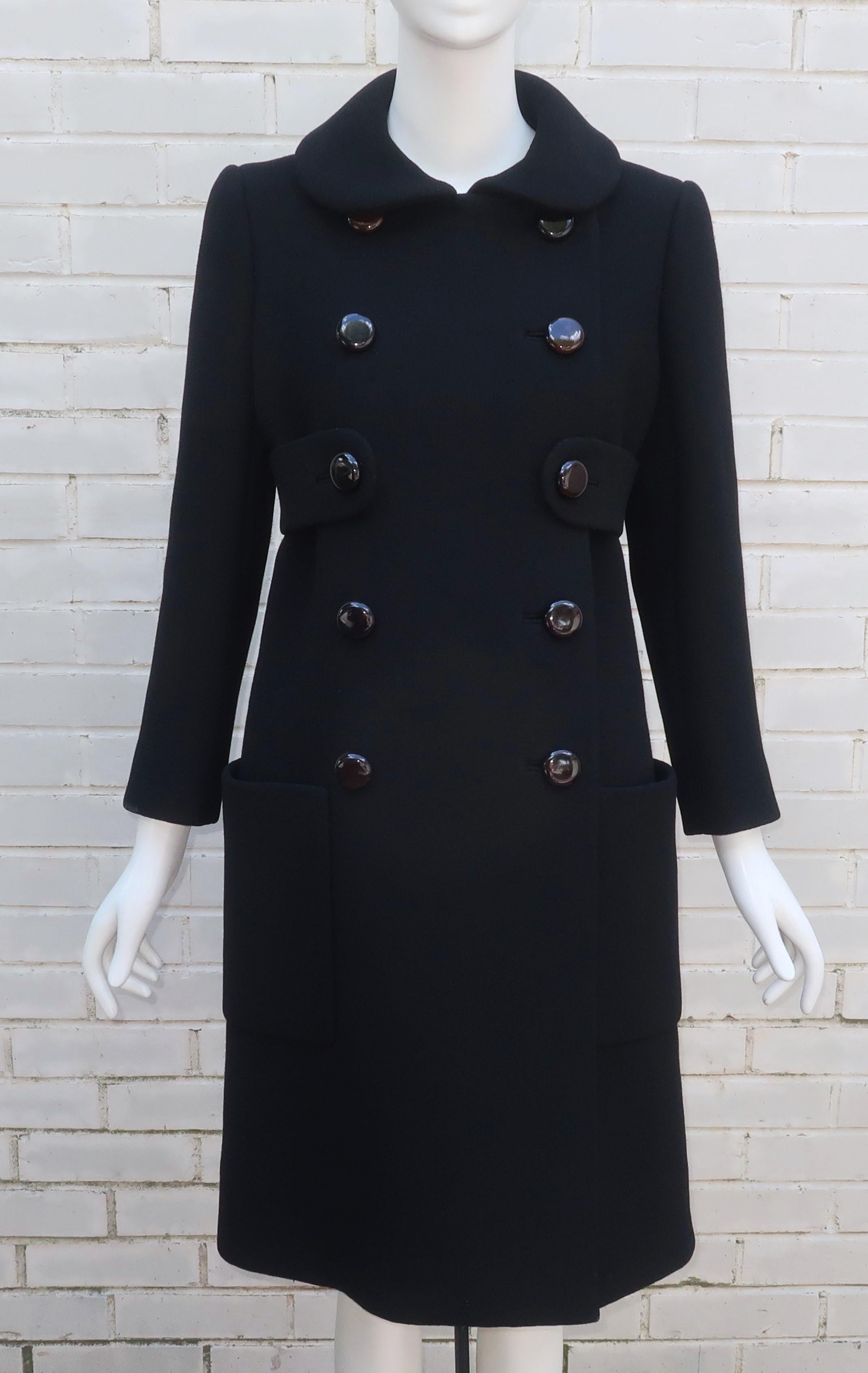 Norman Norell (1900-1972) is considered to be one of the original fashion designers of the modern American style. His sophisticated silhouettes were both tailored and timeless with an eye for high quality construction and materials. He gave French