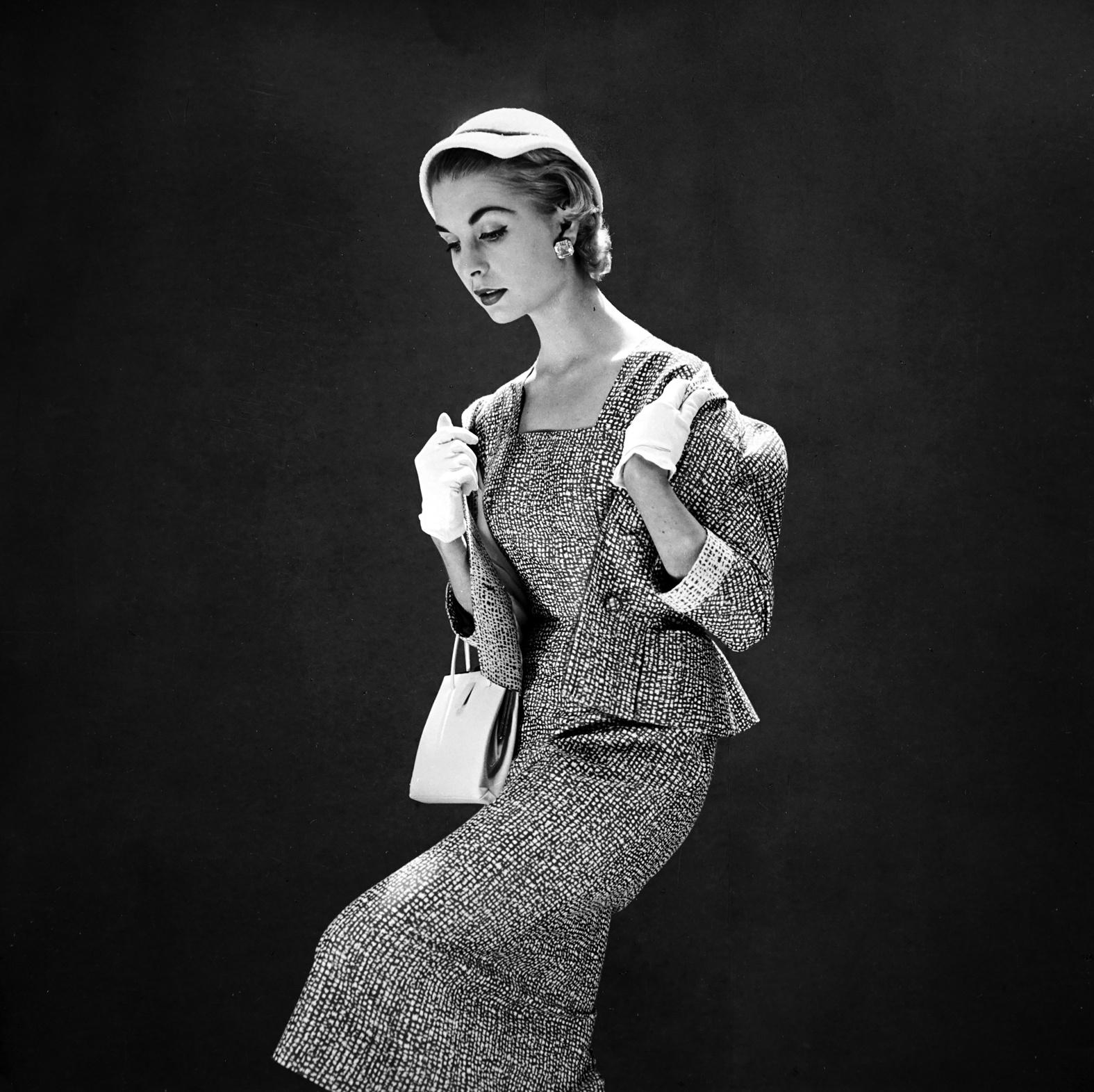 Norman Parkinson Black and White Photograph - Brogue, April, 1954