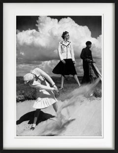 Golfing at le Touquet for Harper’s Bazaar