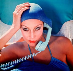 Vintage Jamaica Blue and Beautiful, 1975 - Norman Parkinson (Colour Photography)
