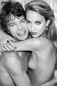 Mick Jagger et Jerry Hall