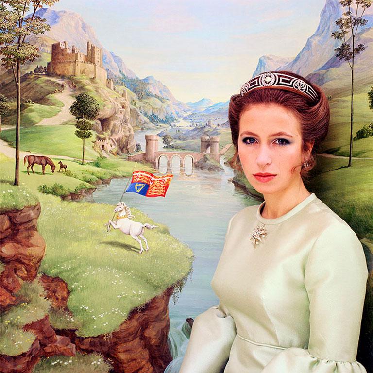 Norman Parkinson
Her Royal Highness Princess Anne, The Princess Royal
1971
C print
20 x 16 inches 
Estate stamped and numbered edition of 21 on verso

Her Royal Highness Princess Anne, The Princess Royal, photographed on her 21st birthday in front
