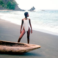 Norman Parkinson 'Iman at King Peter's Bay in Tobago for Vogue, May 1976'