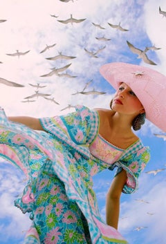 Norman Parkinson 'Paris Drama, Jean Patchett in Paris, Vogue 1950'