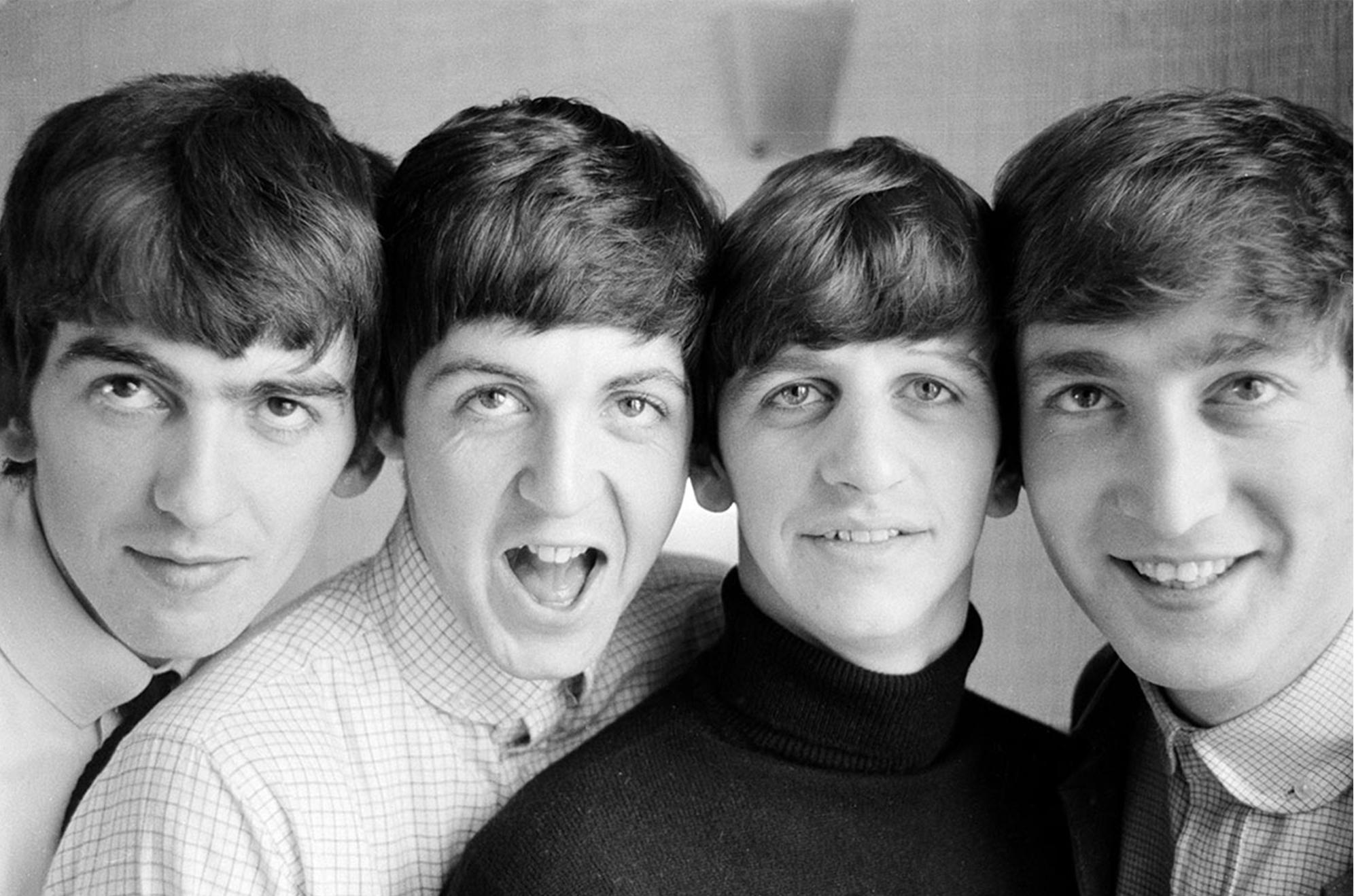 Norman Parkinson Black and White Photograph – The Beatles 1963