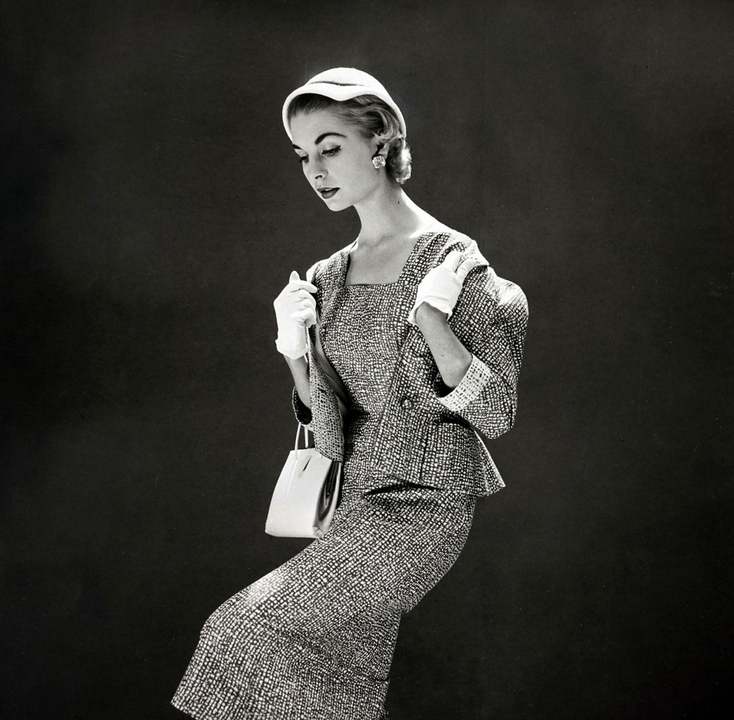 Norman Parkinson Portrait Photograph - Untitled, British Vogue, April