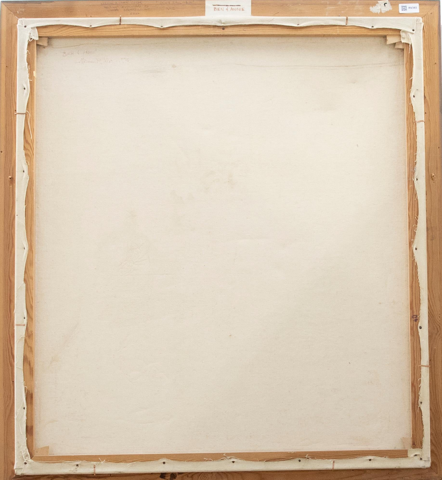 Norman R. Coker - 1975 Huile, Ben et Annie 2