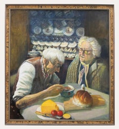 Norman R. Coker - 1975 Oil, Ben and Annie