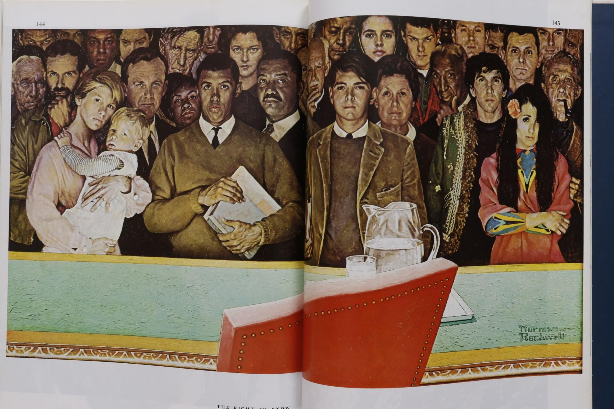 Fin du 20e siècle Norman Rockwell, une rétrospective de soixante ans en vente