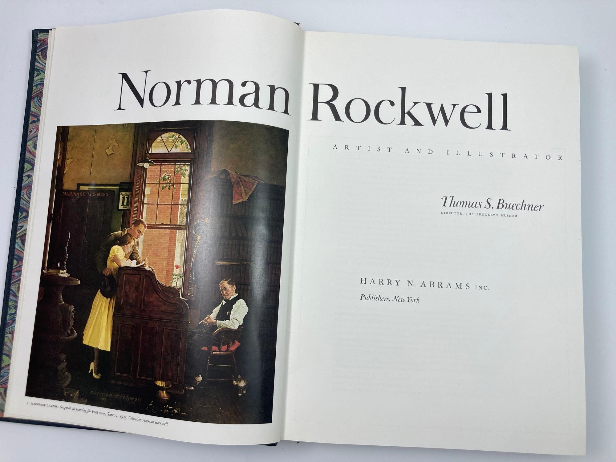 norman rockwell artist and illustrator book 1970 value