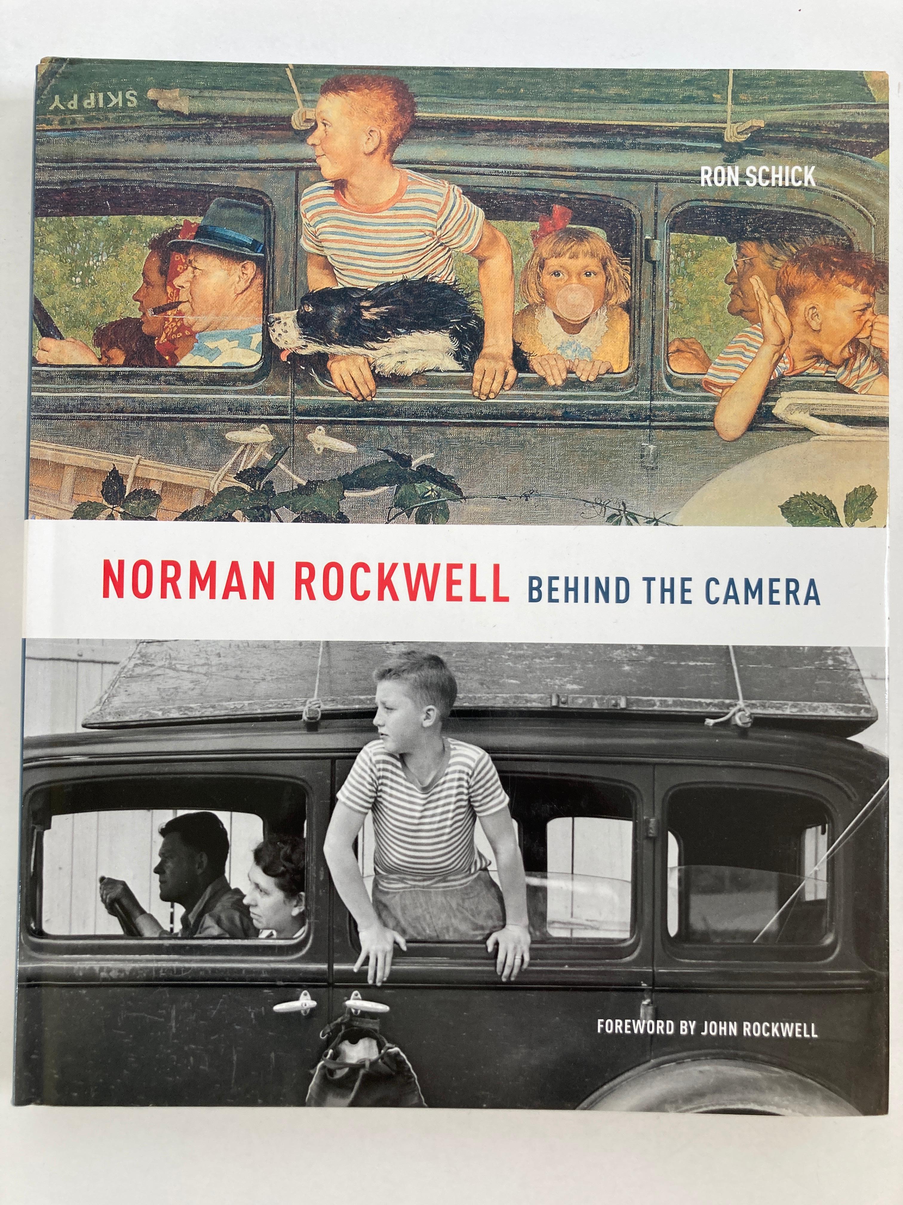 Norman Rockwell: Behind the Camera hardcover book by Norman Rockwell and Ron Schick.
This is a beautiful large coffee table book
Norman Rockwell: Behind the Camera is the first book to explore the meticulously composed and richly detailed