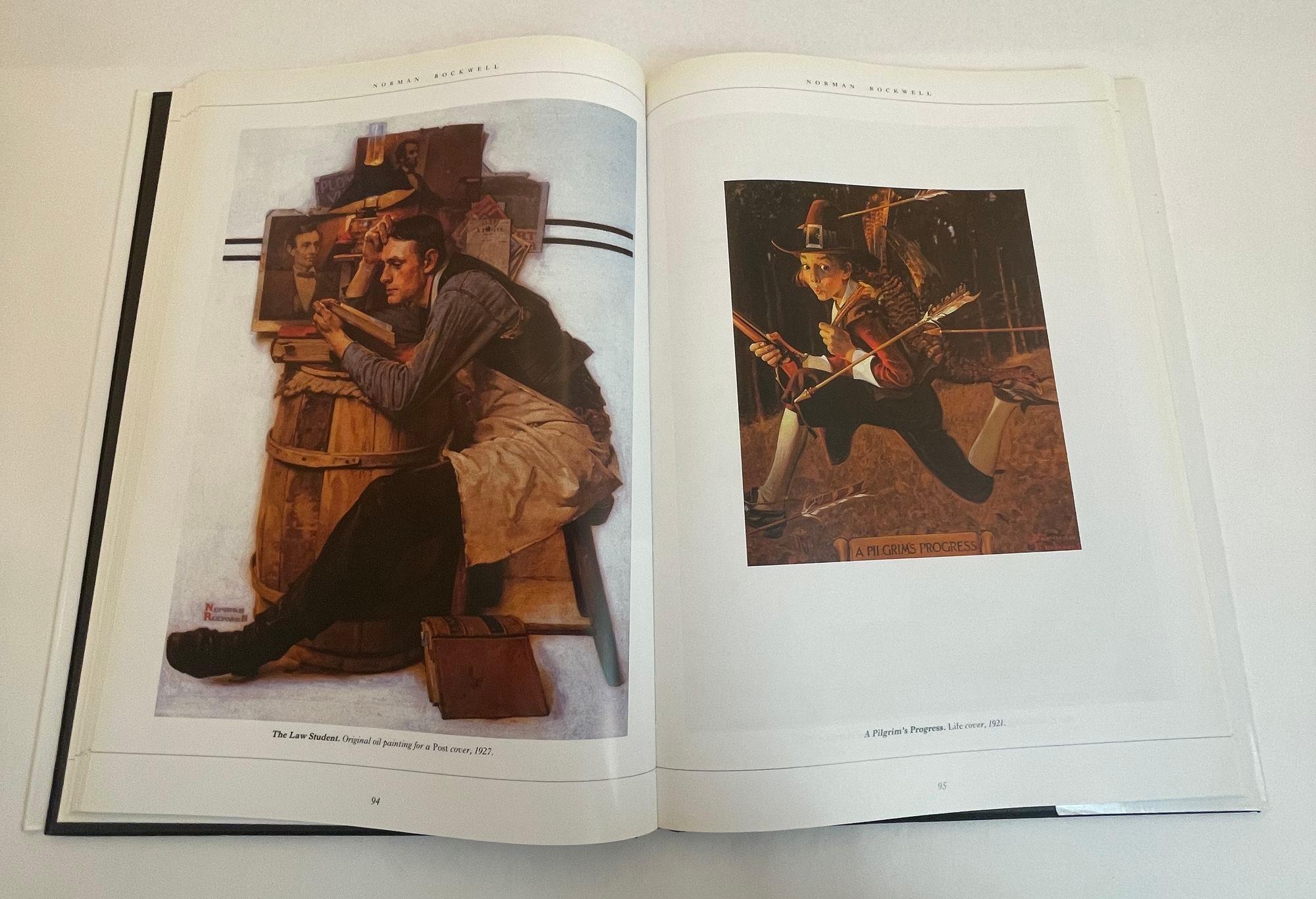 Norman Rockwell by Elizabeth Miles Montgomery Hardcover Oversized Book For Sale 4