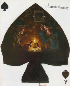 Una pala de trinchera, Ilustración de portada para la revista Judge, Soldados de la Primera Guerra Mundial