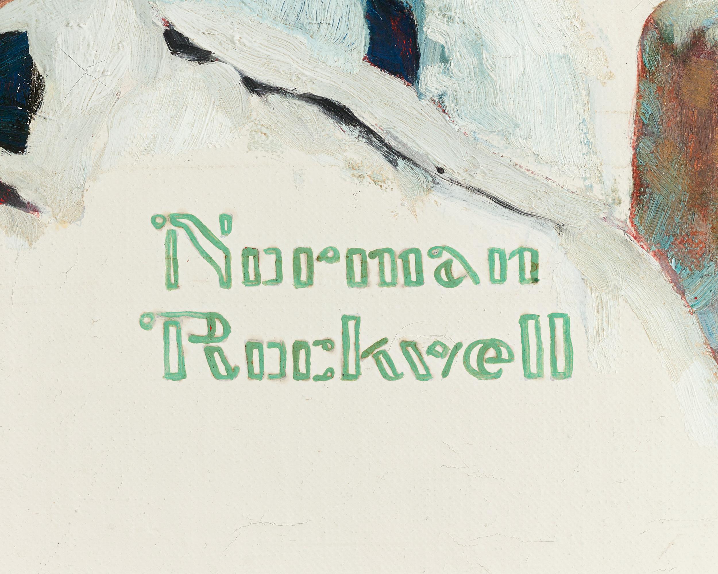 Il primo secolo dell'olio di Norman Rockwell 3
