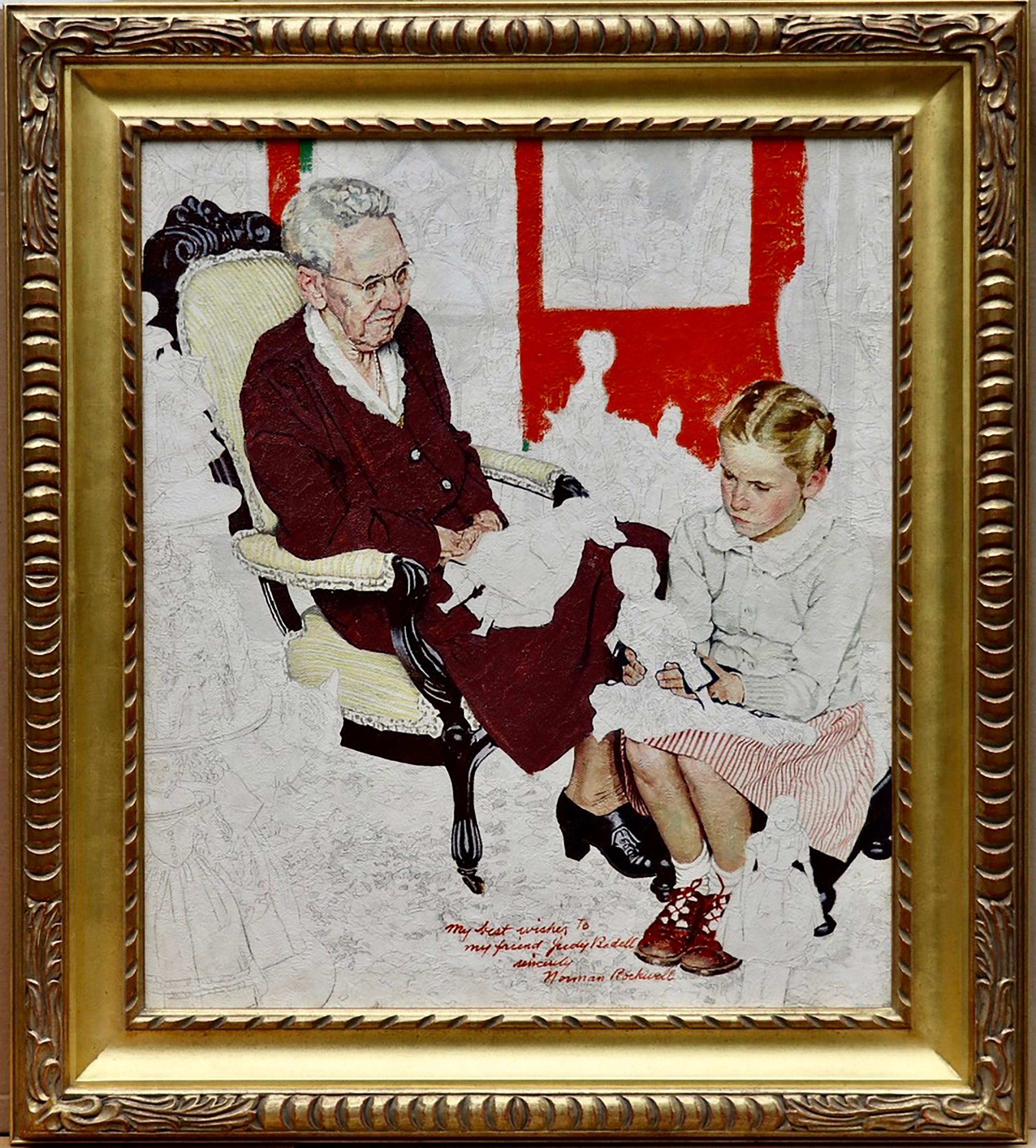 norman rockwell doctor painting