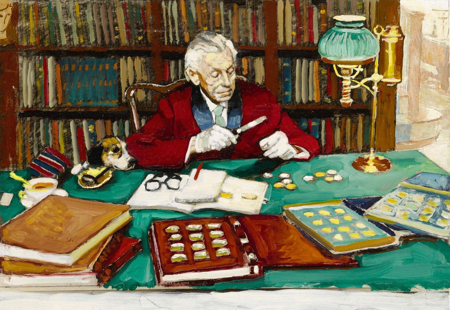 Music Master 1984 Norman Rockwell