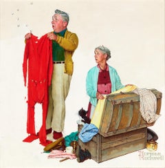 Zarte Jahre: Mottenlöcher von Norman Rockwell