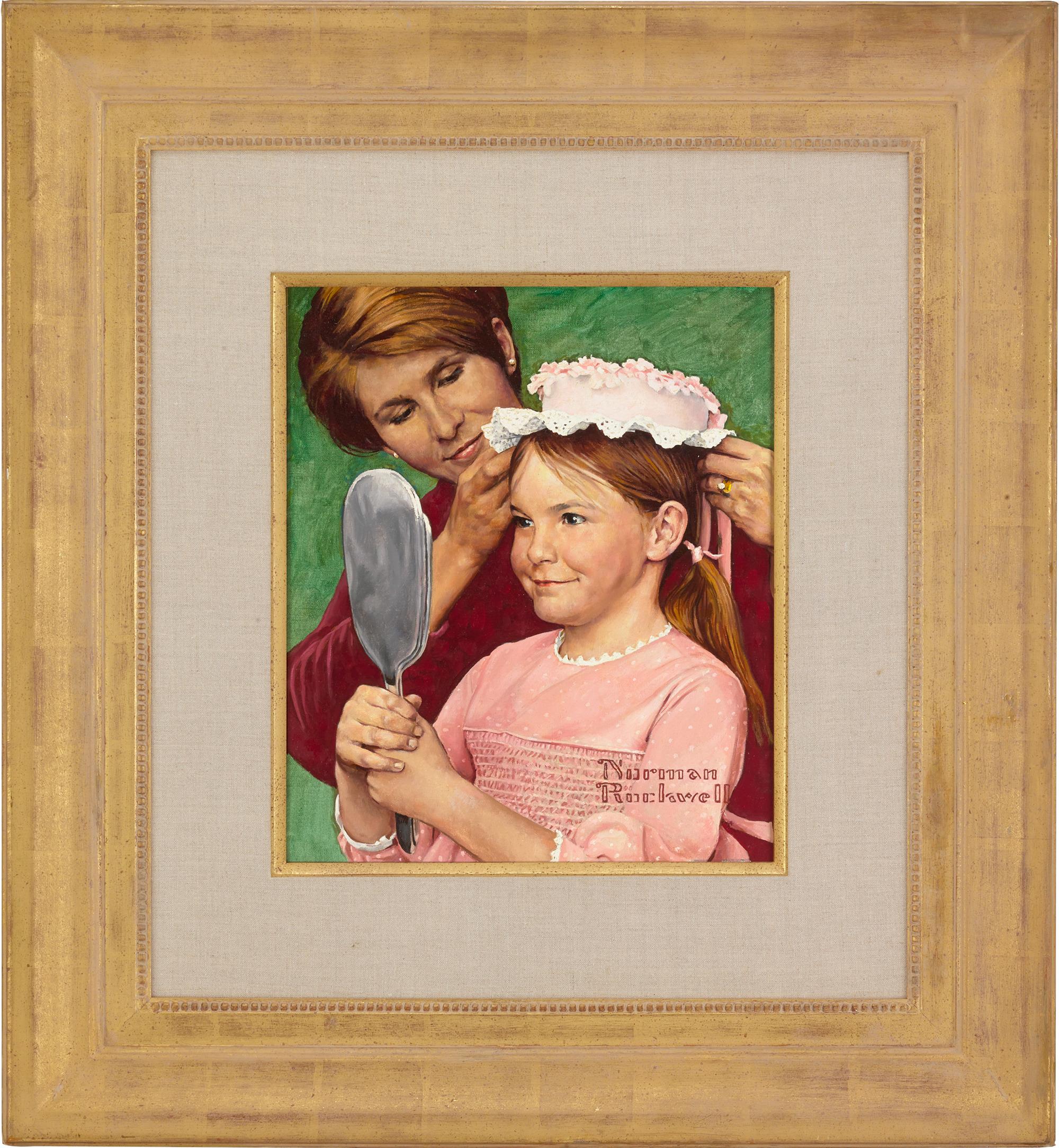 The New Hat by Norman Rockwell 1