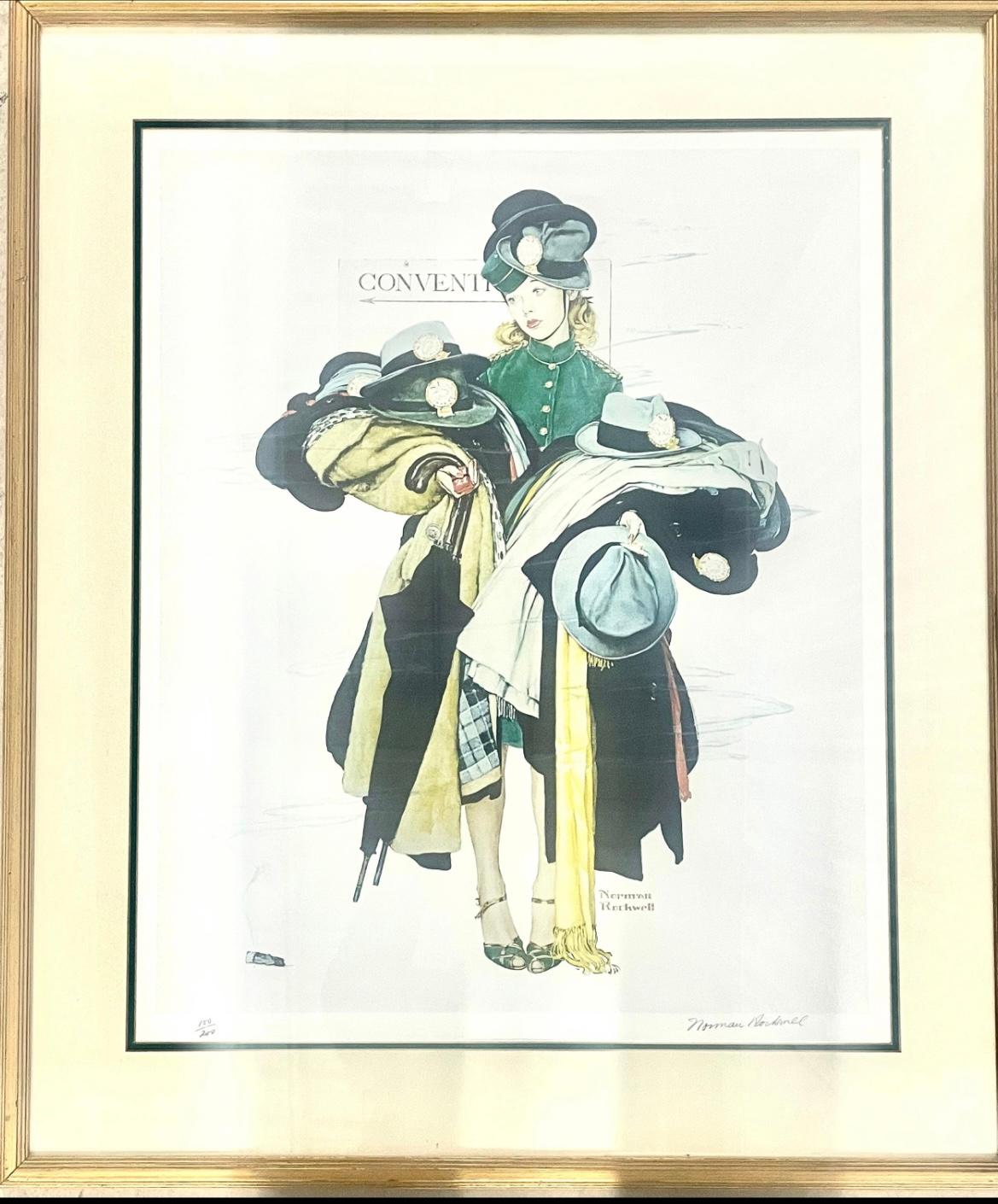 "Convenzione" - Print di Norman Rockwell