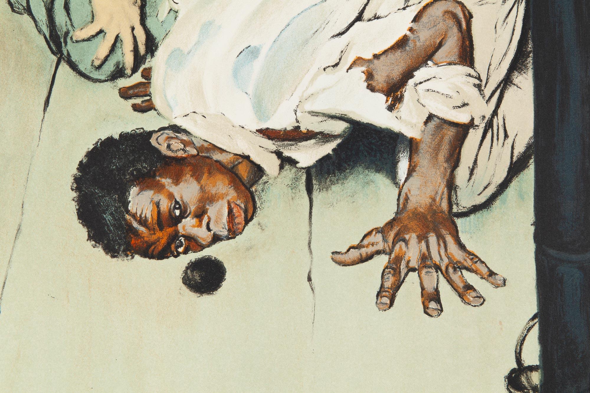 Norman Rockwell - Norman Rockwell, 'Jim got down on his knees', 1972 ...