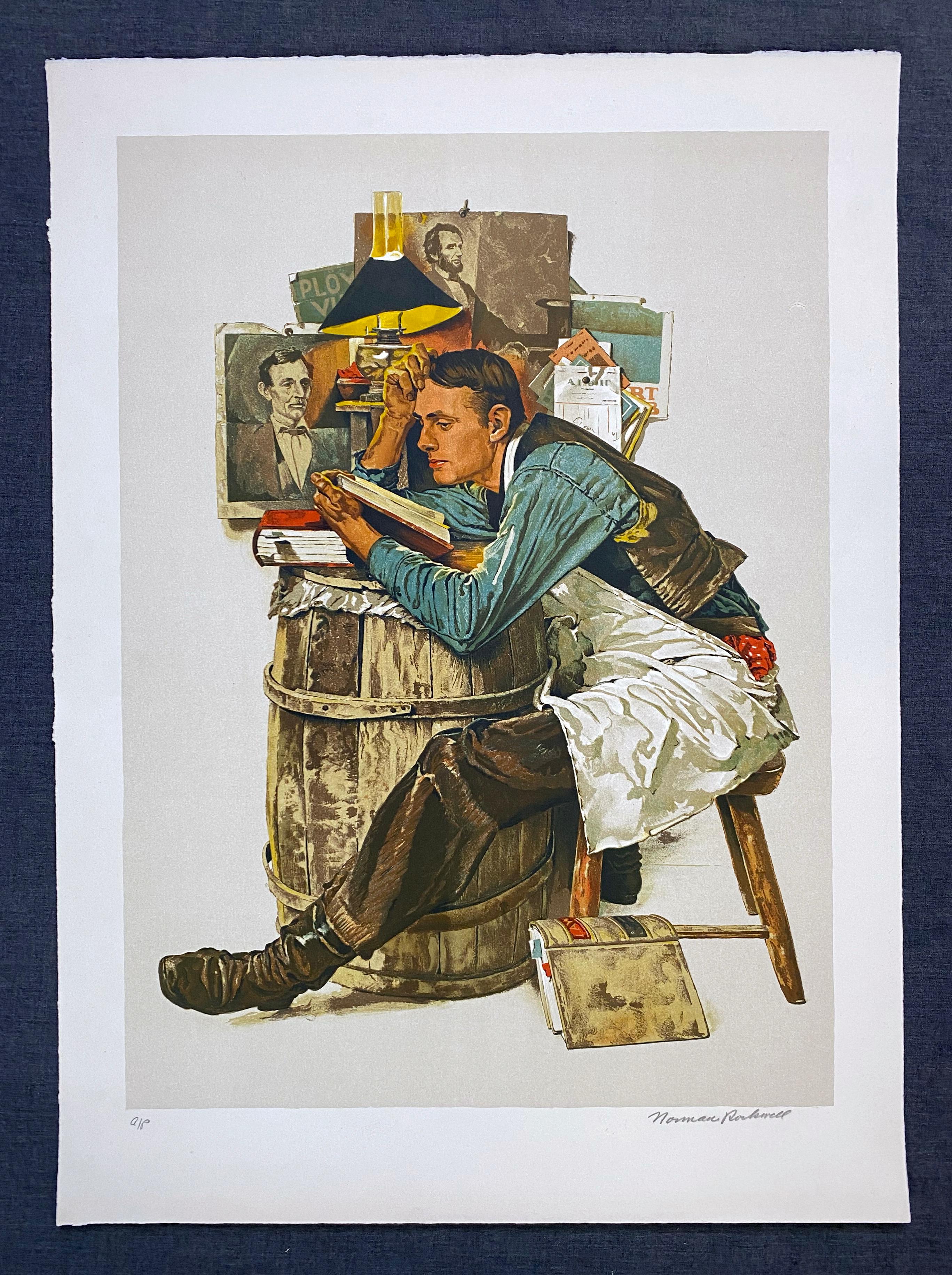  Law Student 1976 - Print by Norman Rockwell