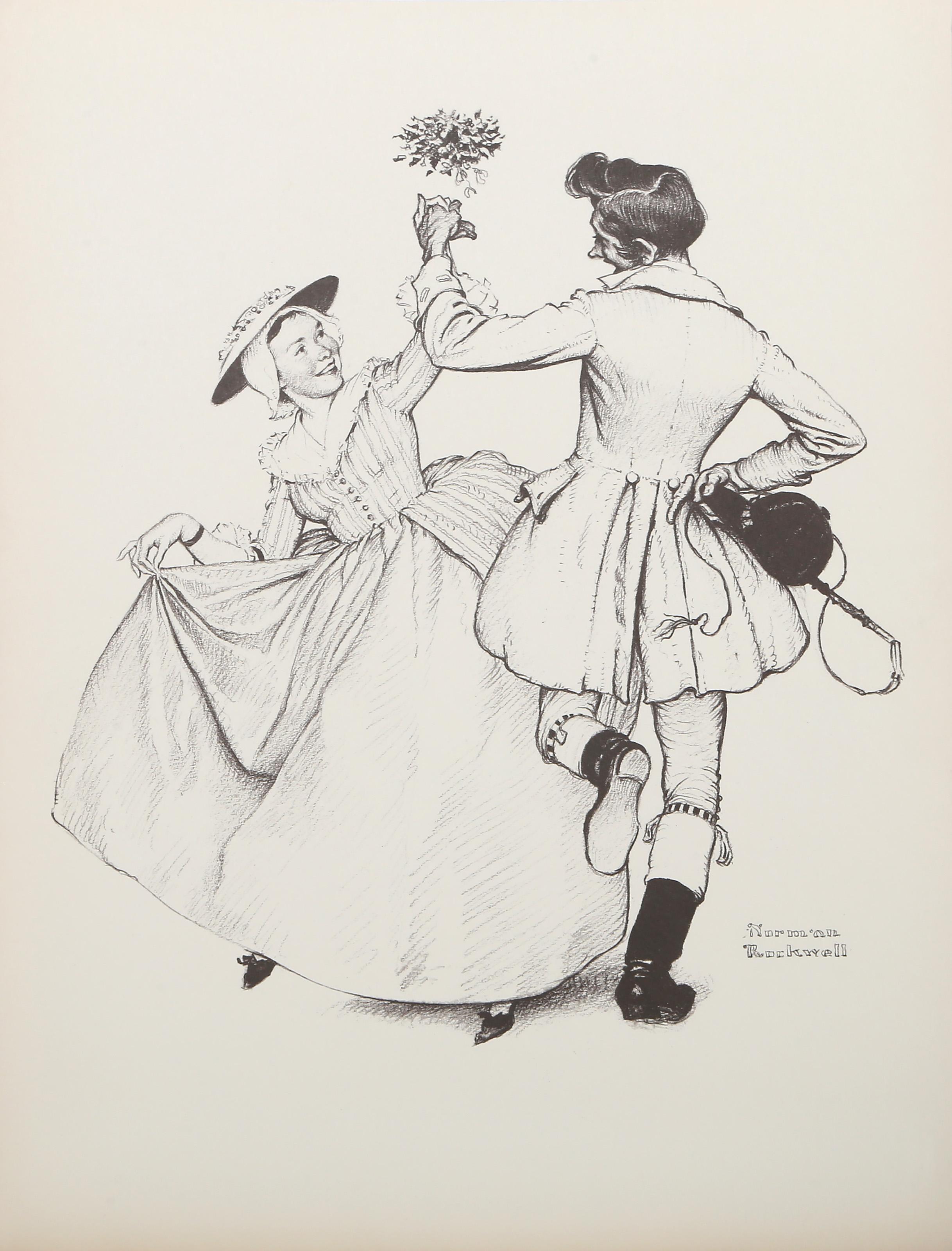 Gui, lithographie réaliste américaine de Norman Rockwell