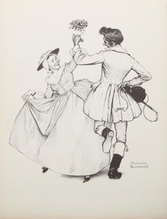 Gui, lithographie réaliste américaine de Norman Rockwell