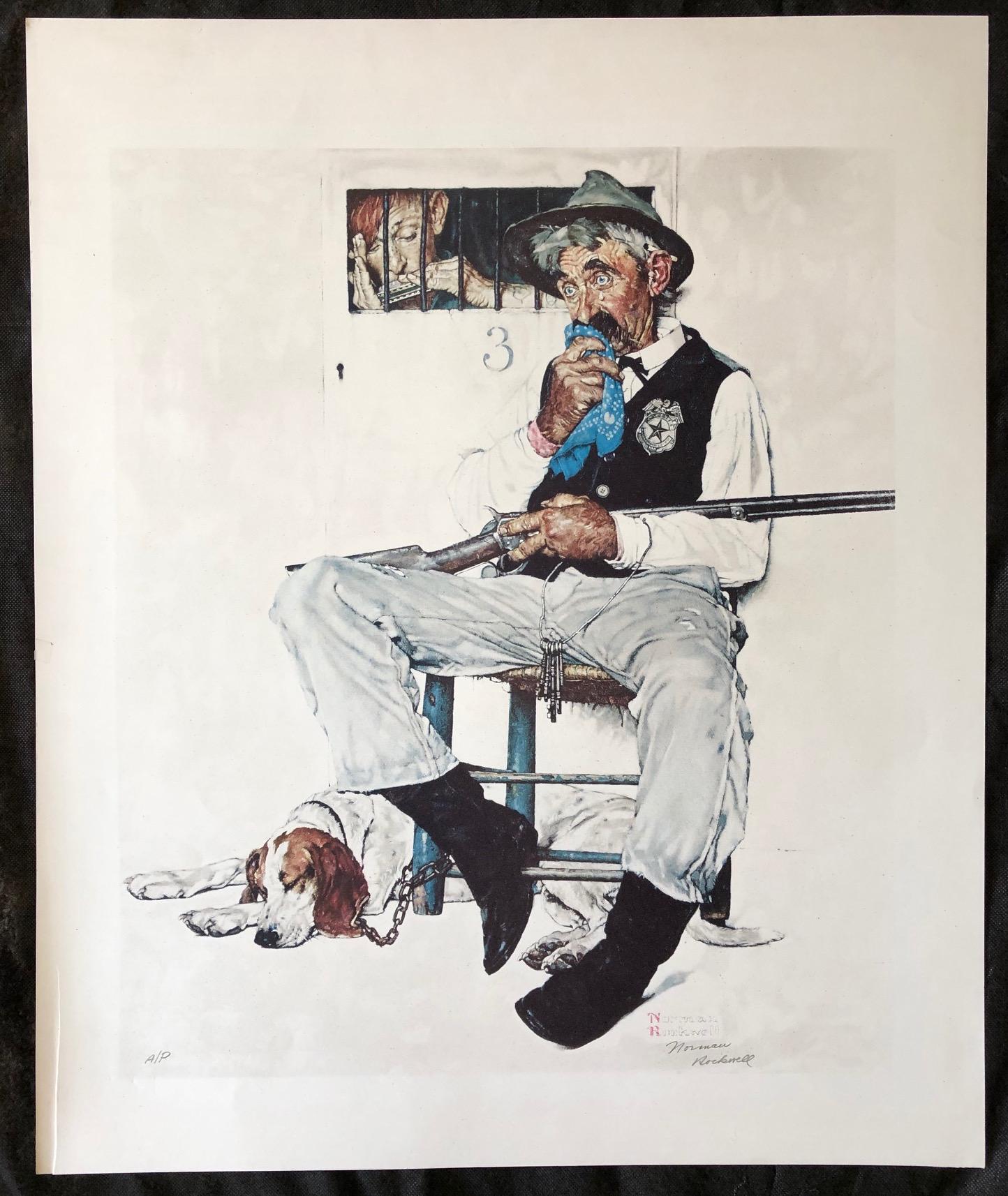 Portrait Print de Norman Rockwell - La música tiene encanto