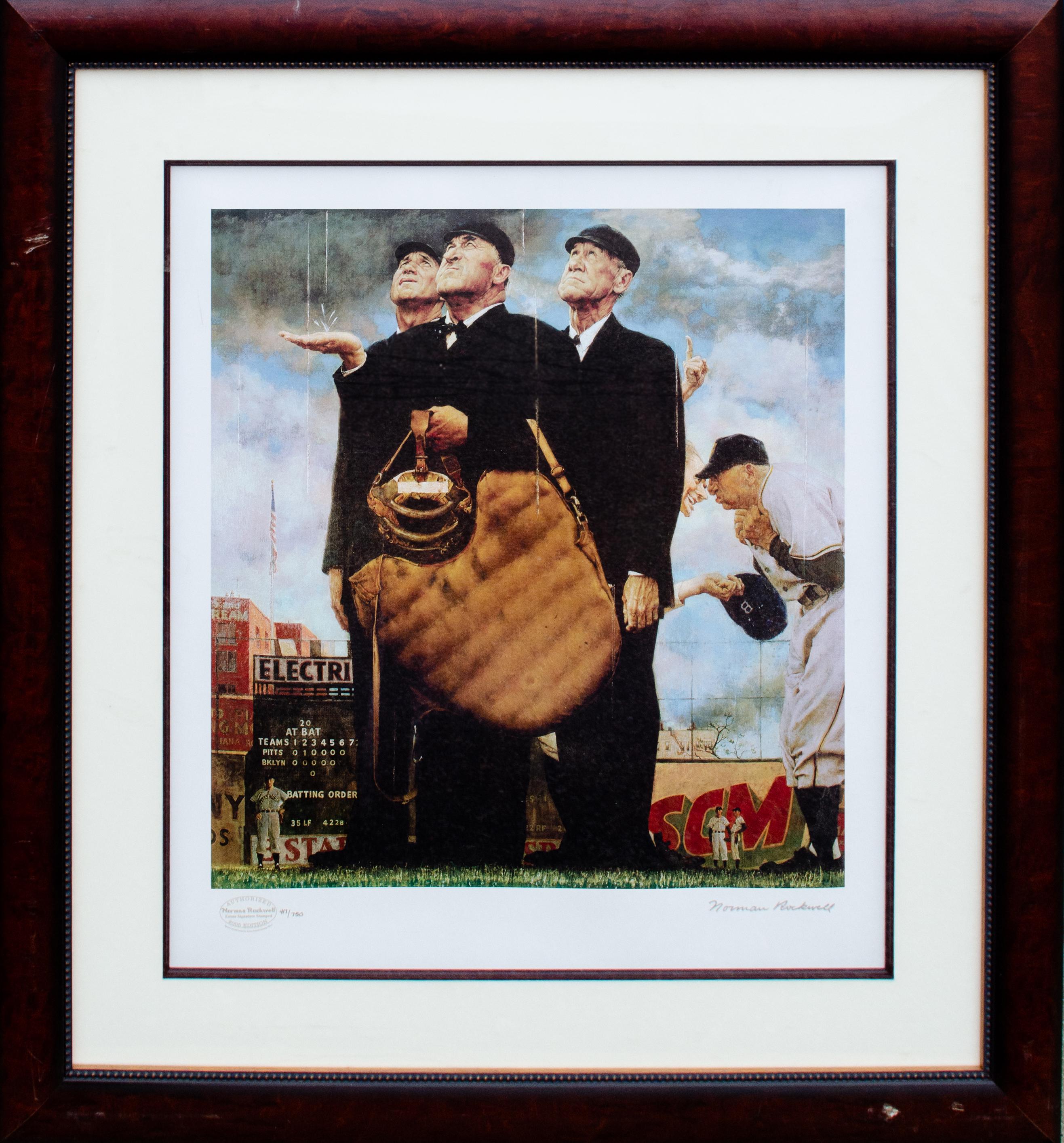 bottom of the sixth by norman rockwell