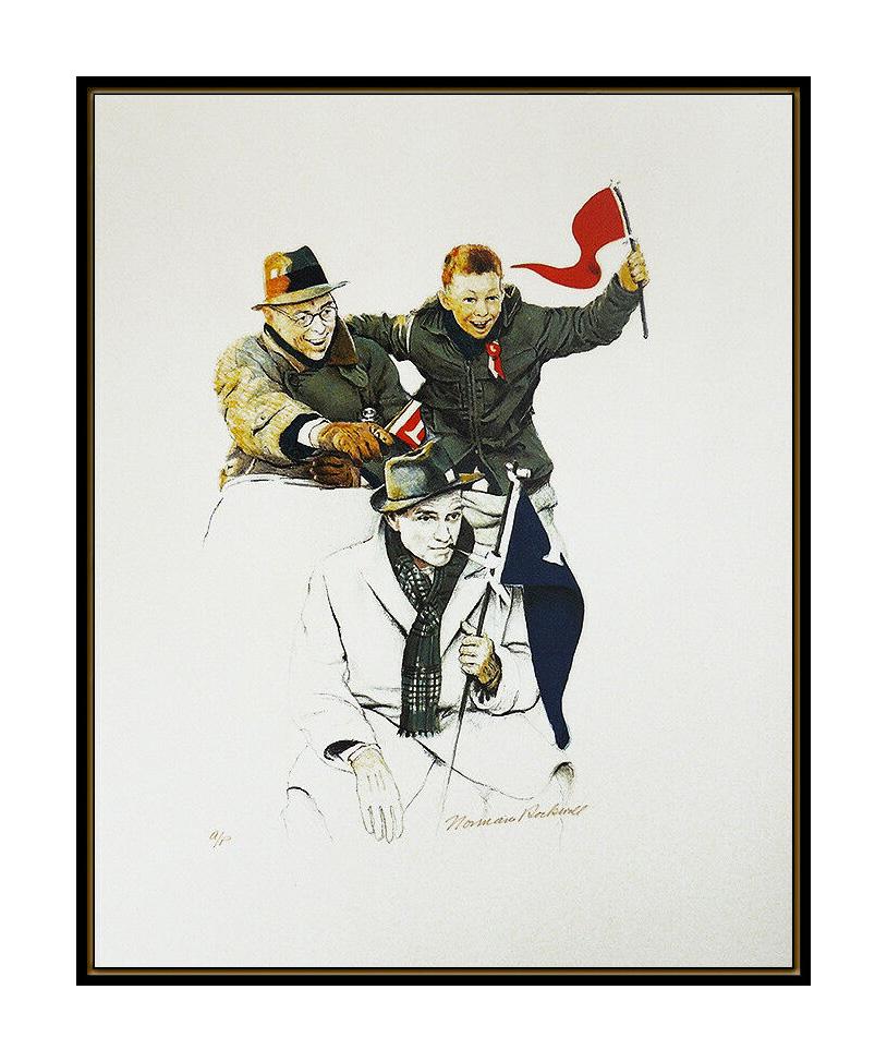 norman rockwell lithograph value
