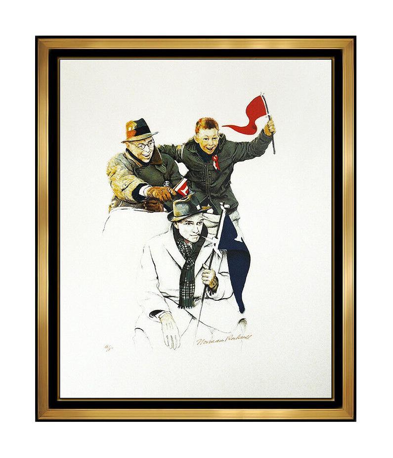norman rockwell lithograph value