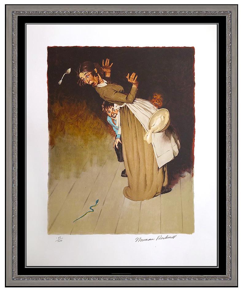 Norman Rockwell Hand Signed Figurative Prints at 1stdibs Page 13