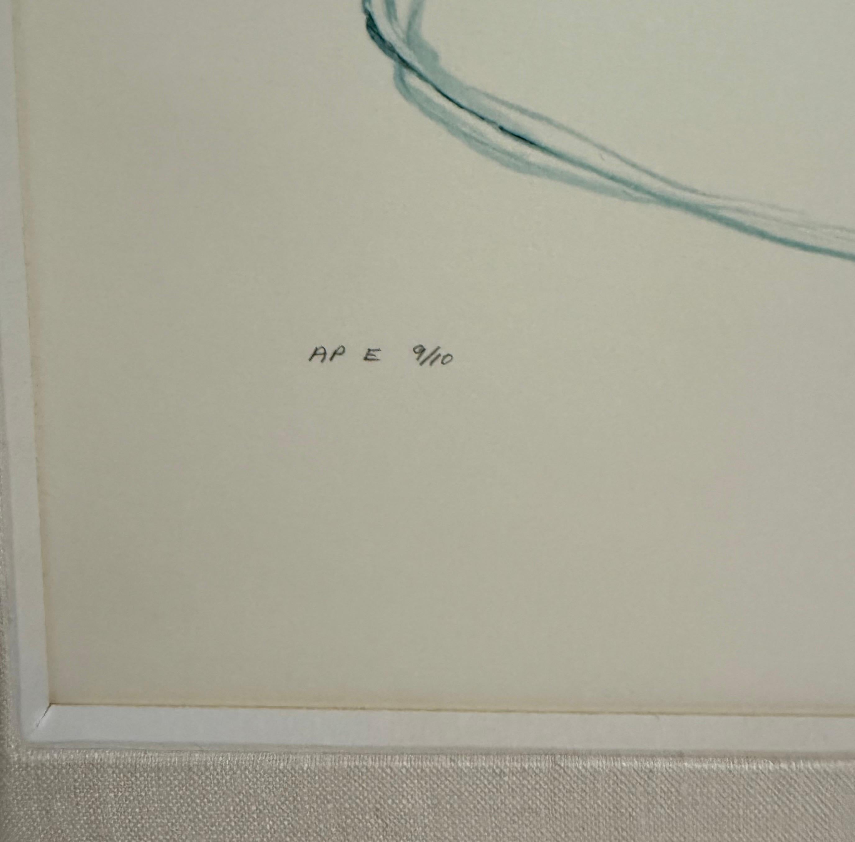Norman Rockwell, litografia originale sul pattinaggio su ghiaccio firmata a mano Americana in vendita 3