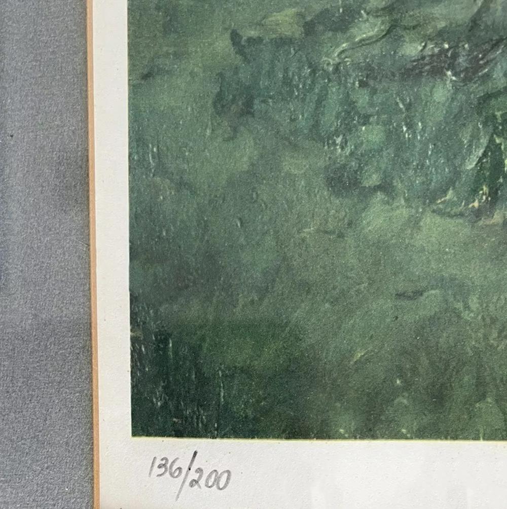 Norman Rockwell 'Outward Bound' Collotype on Paper 1972, signed & numbered 3