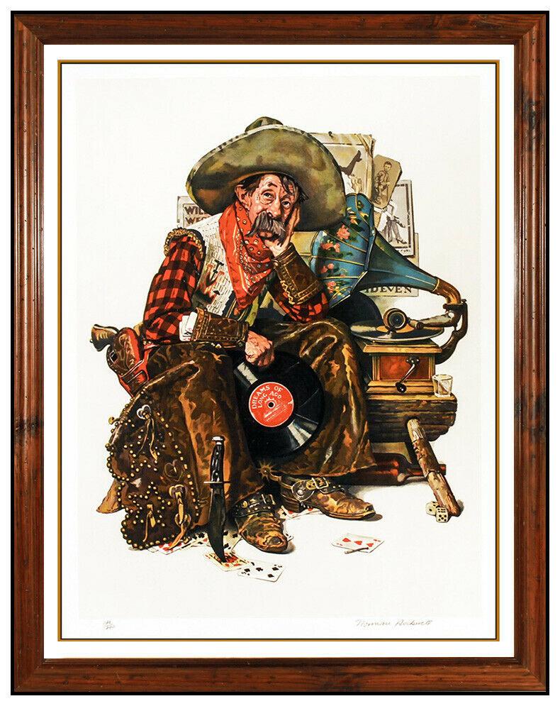 how much are norman rockwell prints worth