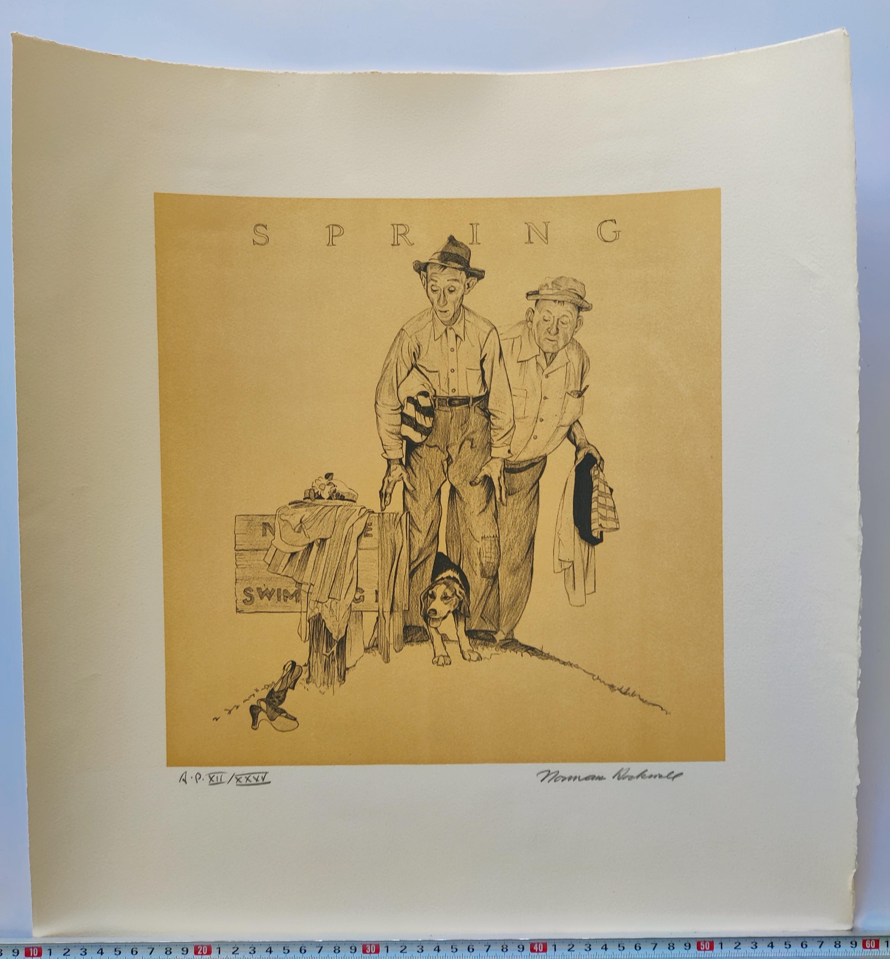 Norman Rockwell Lithographs 74 For Sale on 1stDibs norman rockwell