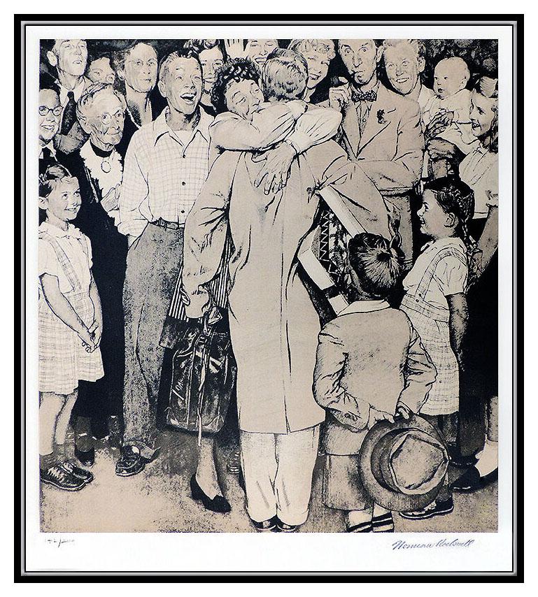 christmas homecoming norman rockwell