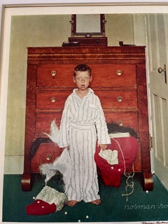 Norman Rockwell Signed "The Discovery" Lithograph