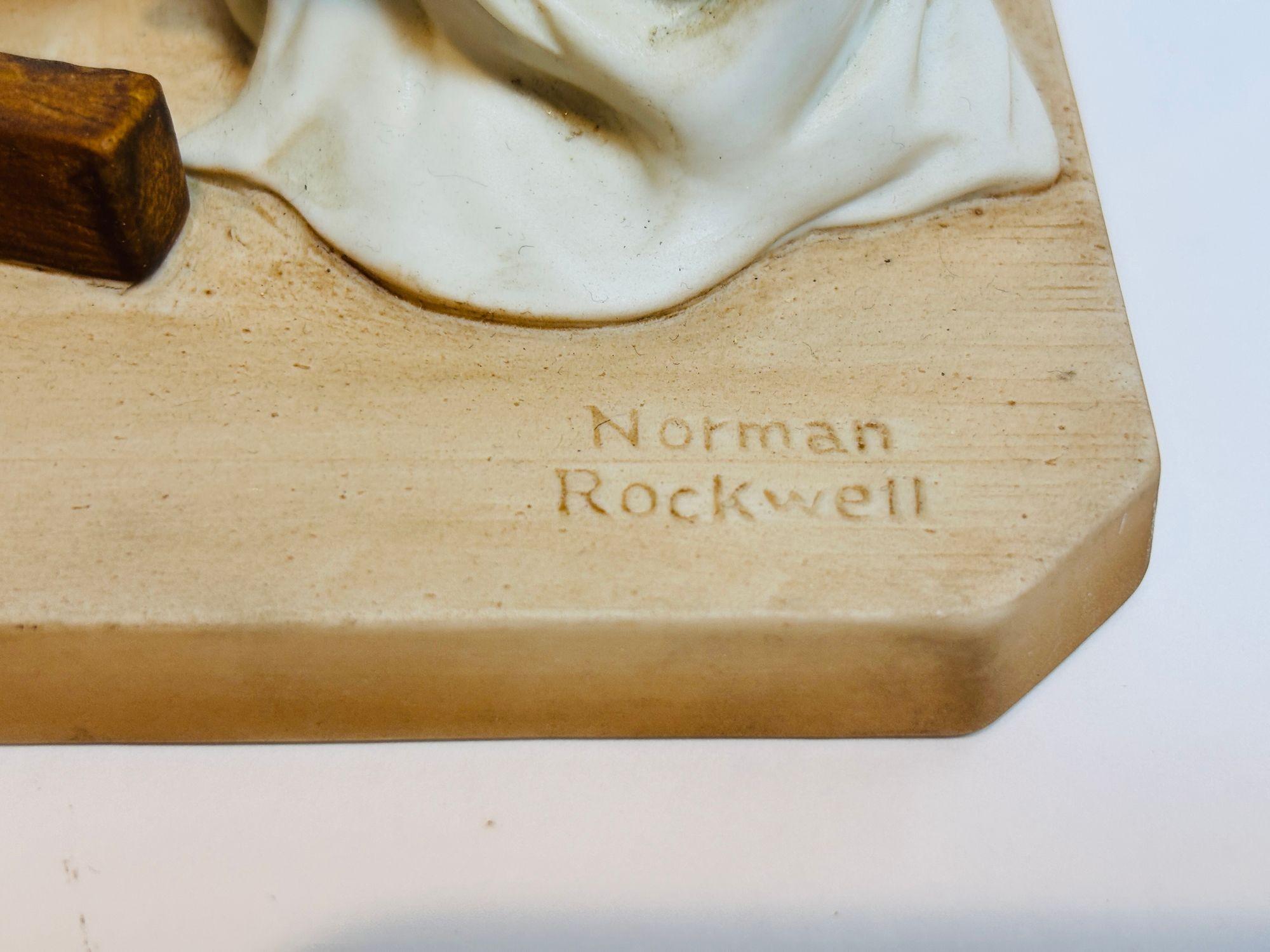 Norman Rockwell, La hija del artista, Escultura de porcelana, 1ª edición, 1980 siglo XX en venta