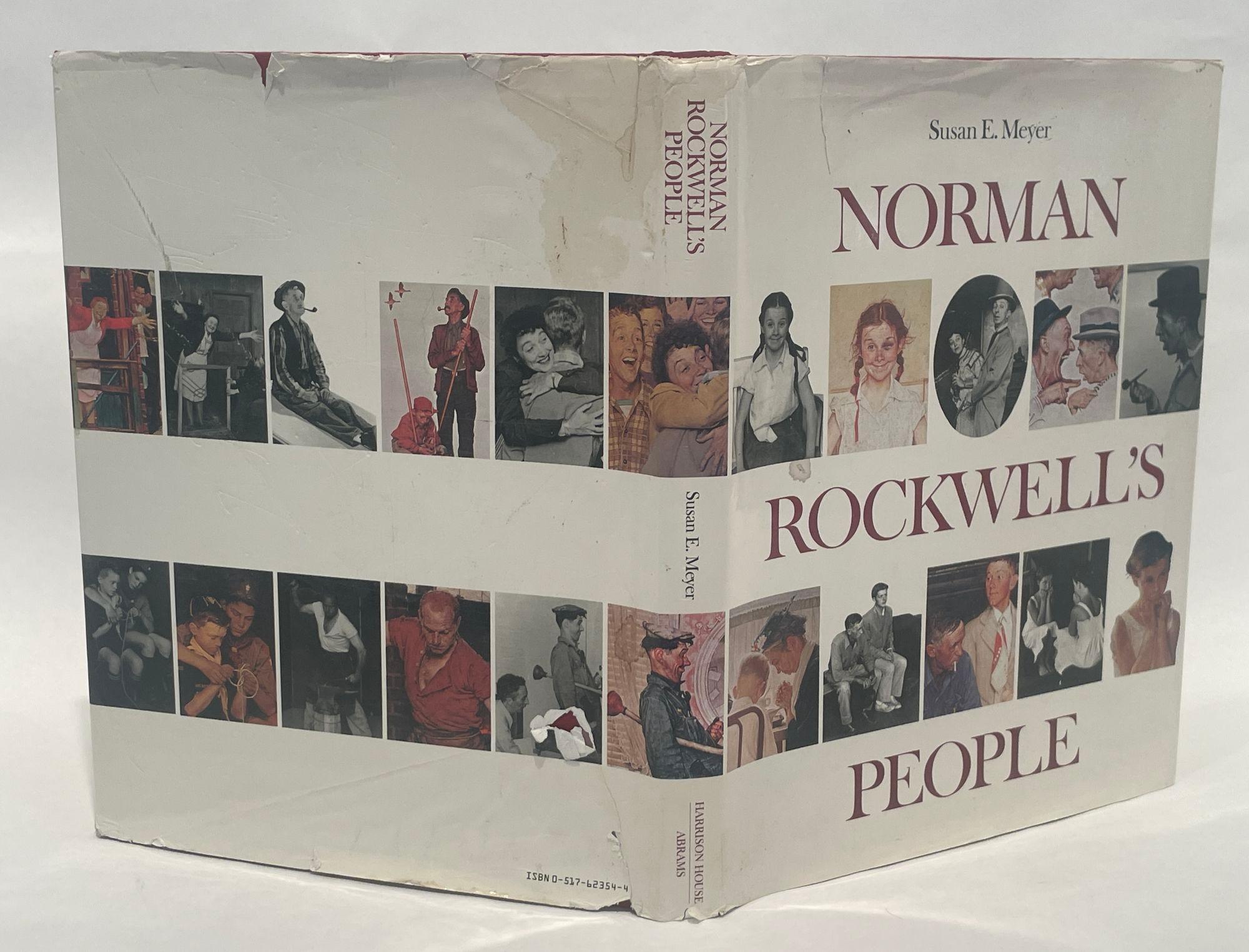20th Century Norman Rockwell's People Hardcover Book by Susan E. Meyer 1987 For Sale