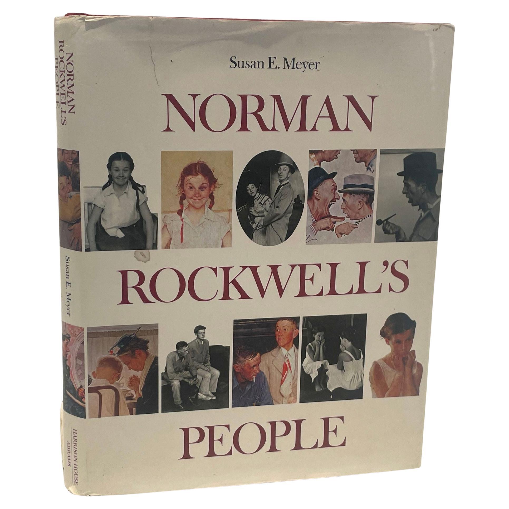 Norman Rockwell's People Libro de tapa dura de Susan E. Meyer 1987