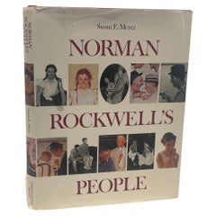 Norman Rockwell's People Libro de tapa dura de Susan E. Meyer 1987