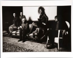 Andy Warhol and friends vintage 16x20" photo by Norman Seeff