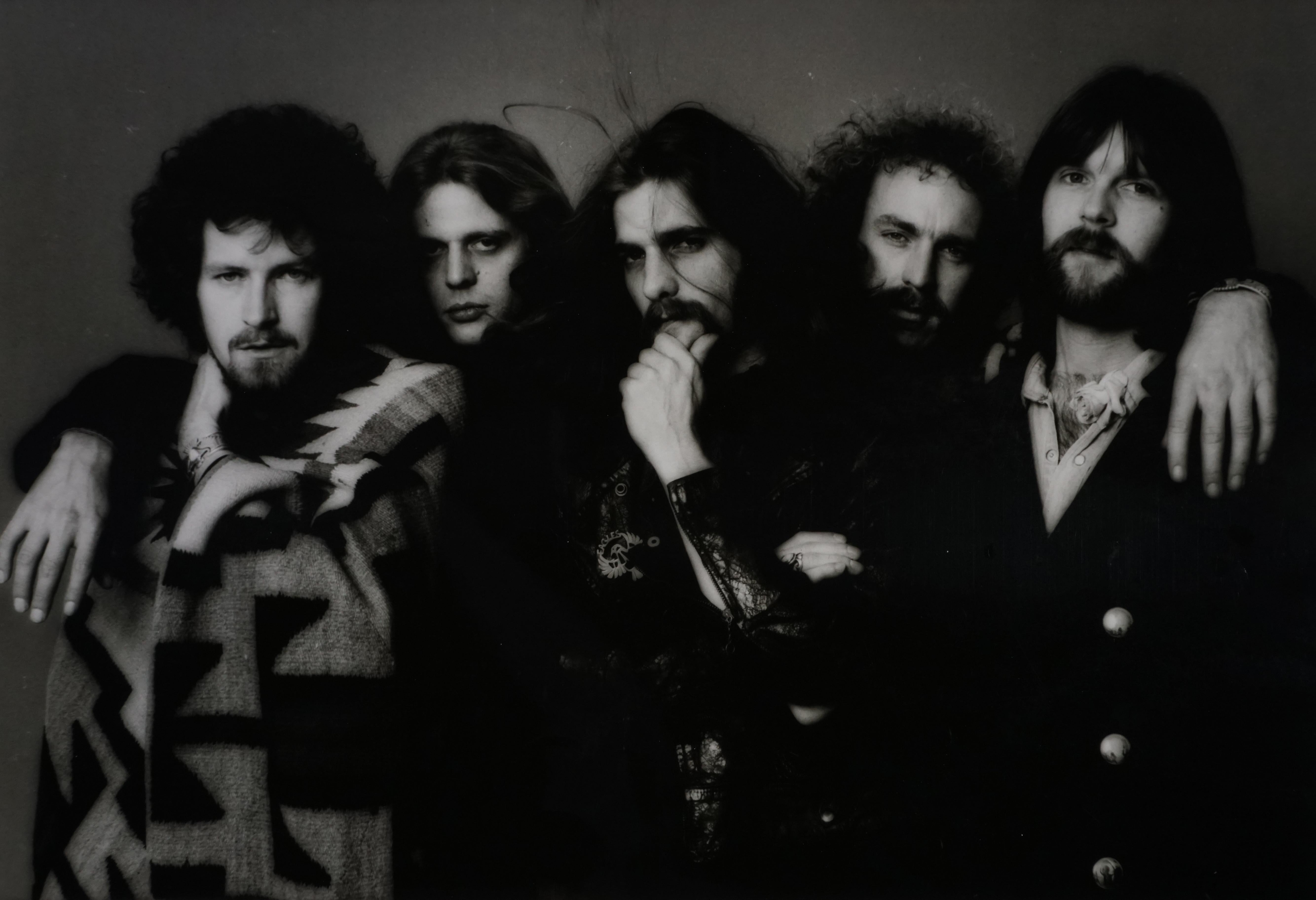 Norman Seeff Black and White Photograph - Eagles, Los Angeles, 1975