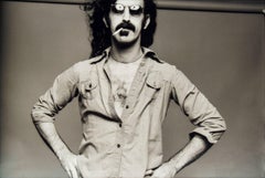 Frank Zappa, 16"x20", Vintage Silver Gelatin Print, framed