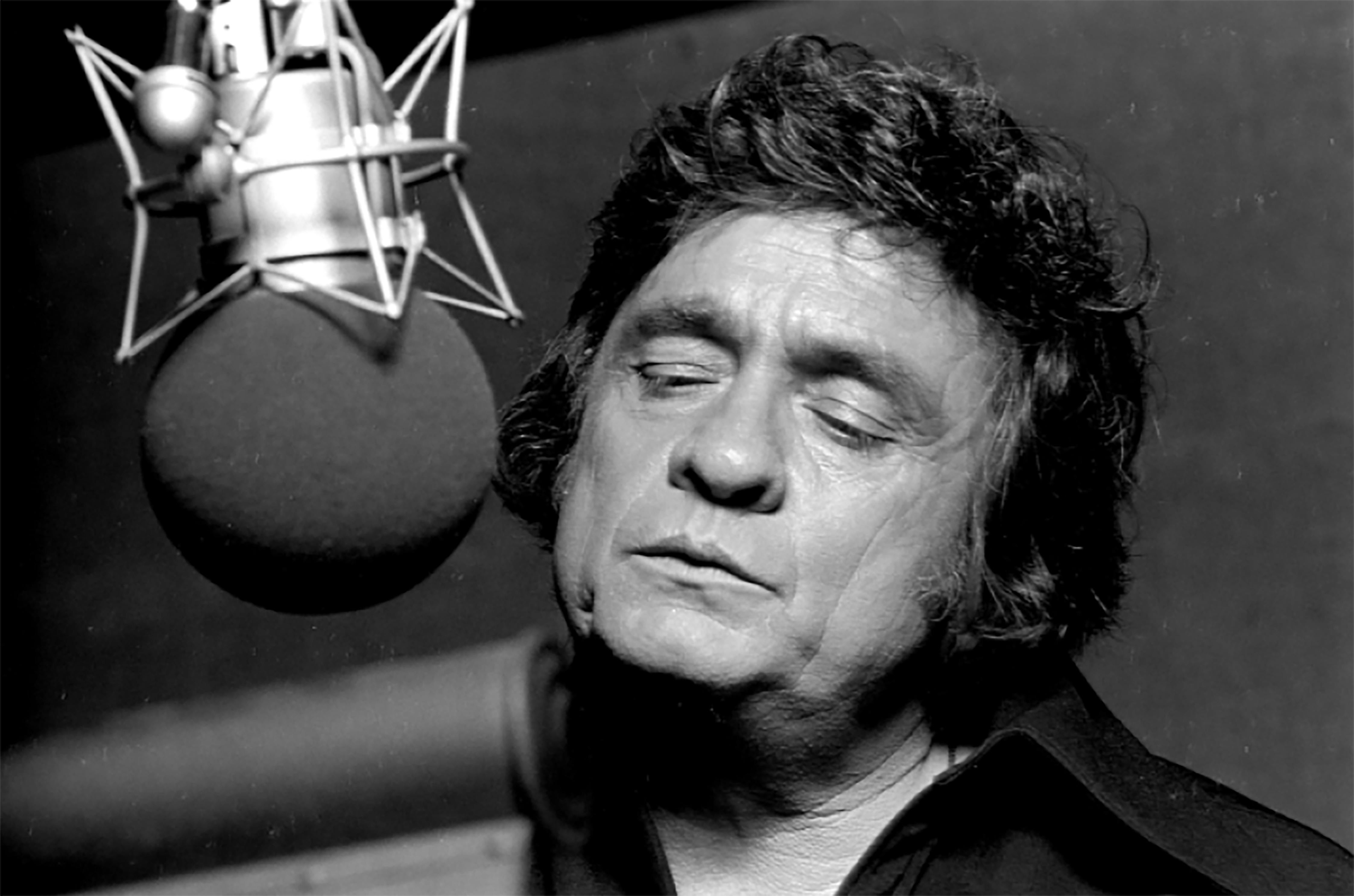 Norman Seeff Portrait Photograph - Johnny Cash, 1978