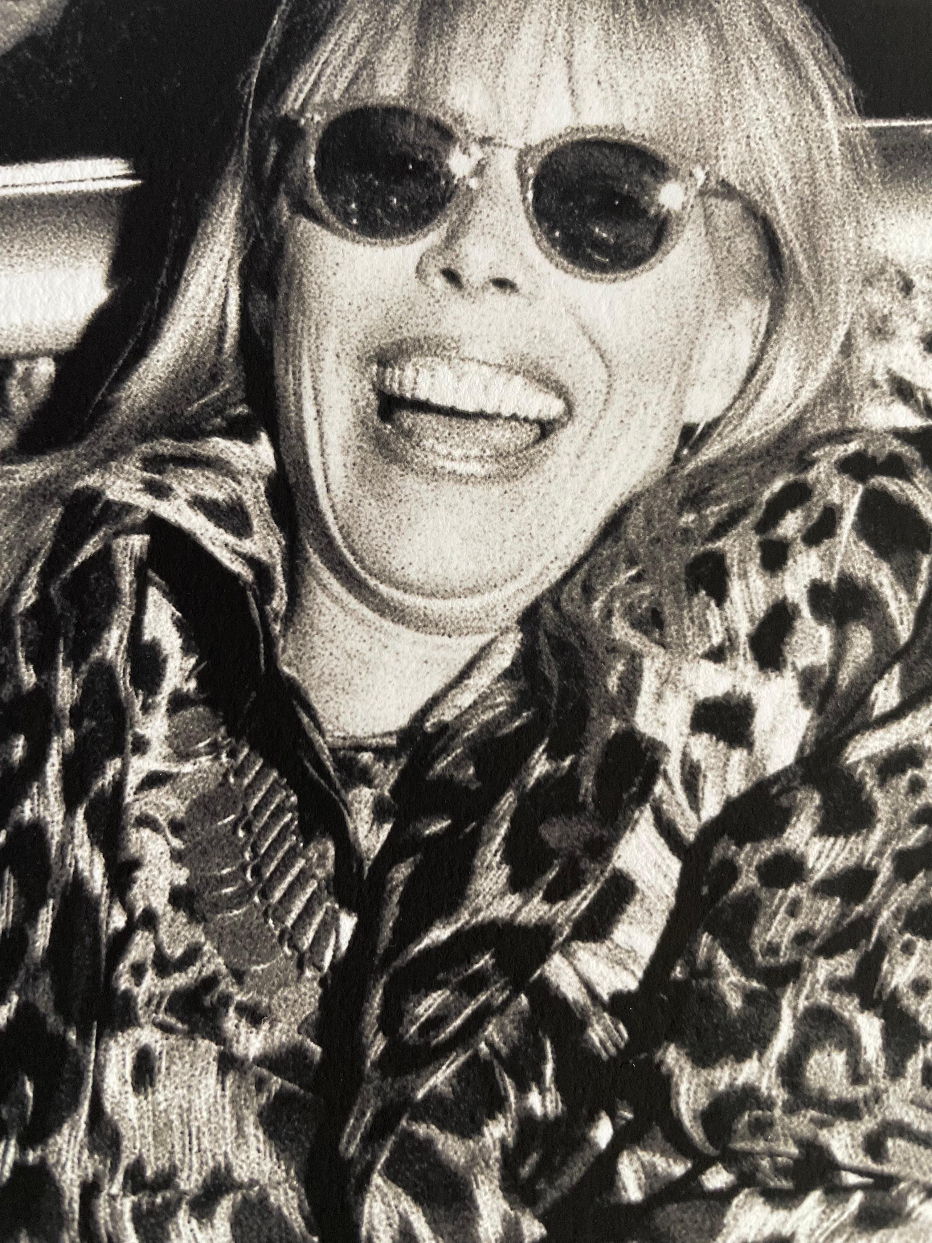 Joni Mitchell, Leopardenhaut, Los Angeles, 1977 im Angebot 3