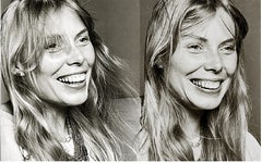Vintage Joni Mitchell, Smiling, Los Angeles