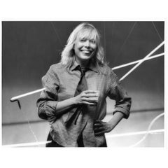 Joni Mitchell vintage 8x10" Print by Norman Seeff from 1983