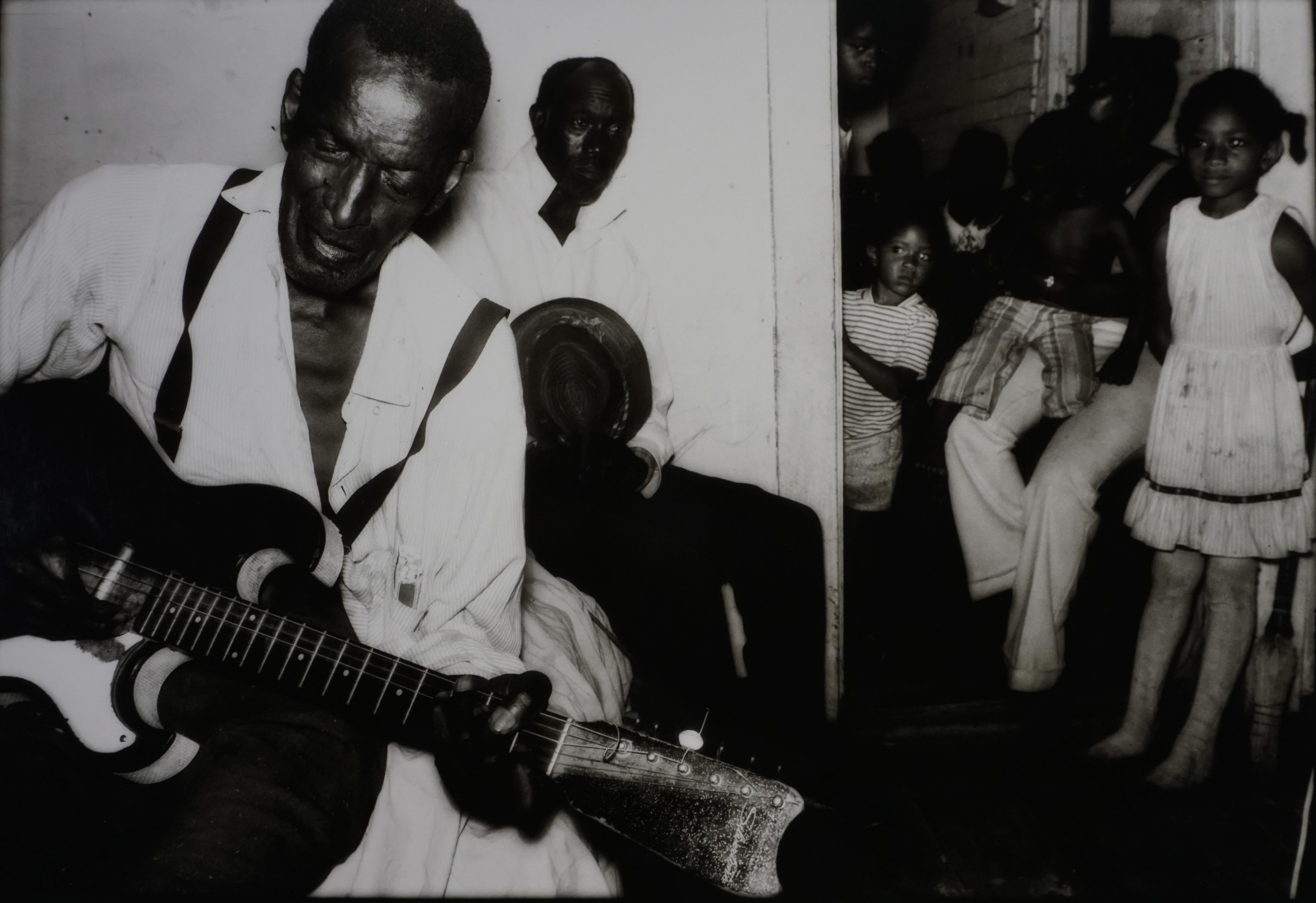 Norman Seeff Black and White Photograph - Sleepy John Estes, Memphis, 1975
